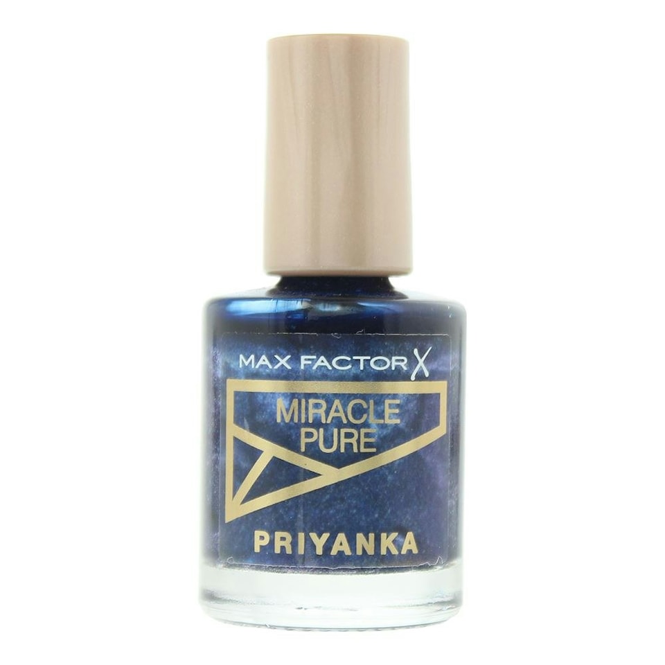 Max Factor Miracle Pure Priyanka 830 Starry Night Nail Polish 12ml | Multi | 1