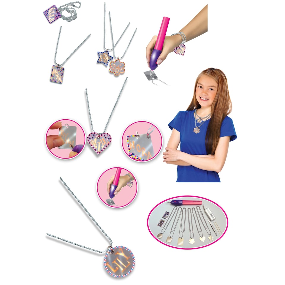 image 1 of Engrave And Flip Metal Jewellery Kit