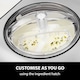 image 5 of Caso Design IceCream, 5-in-1 Yoghurt and Ice Cream Maker, 2L Capacity, No Pre-Freeze