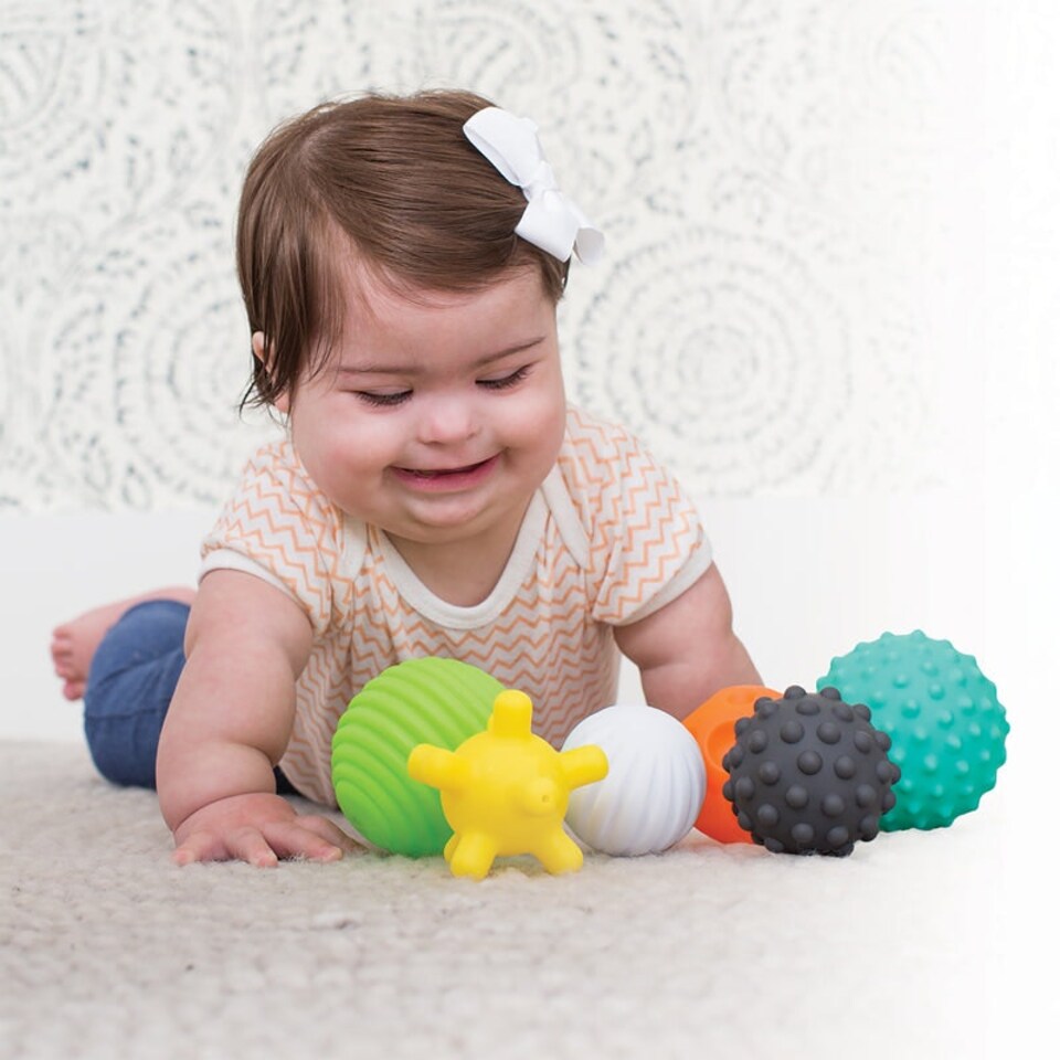 image 1 of Infantino Sensory Balls, Blocks & Buddies Set