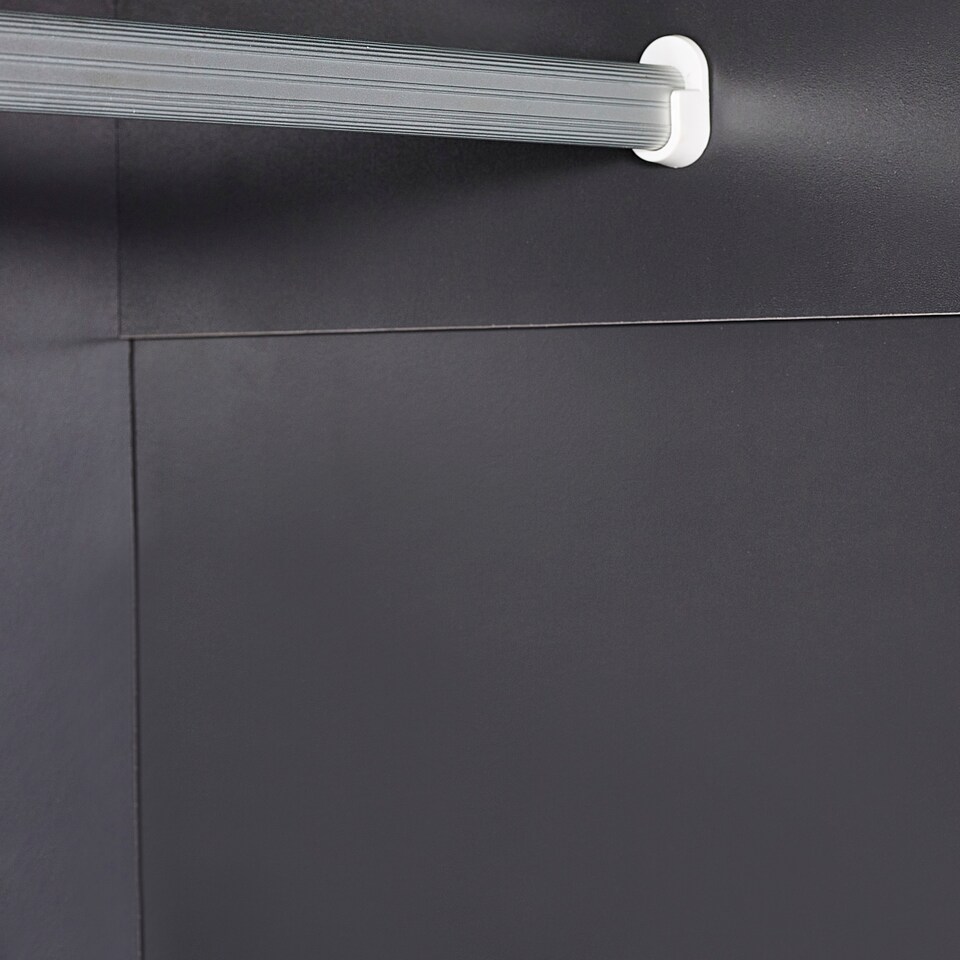 image 1 of Hercules 90cm Single Anthracite Black Highsleeper Loft Bed with Desk