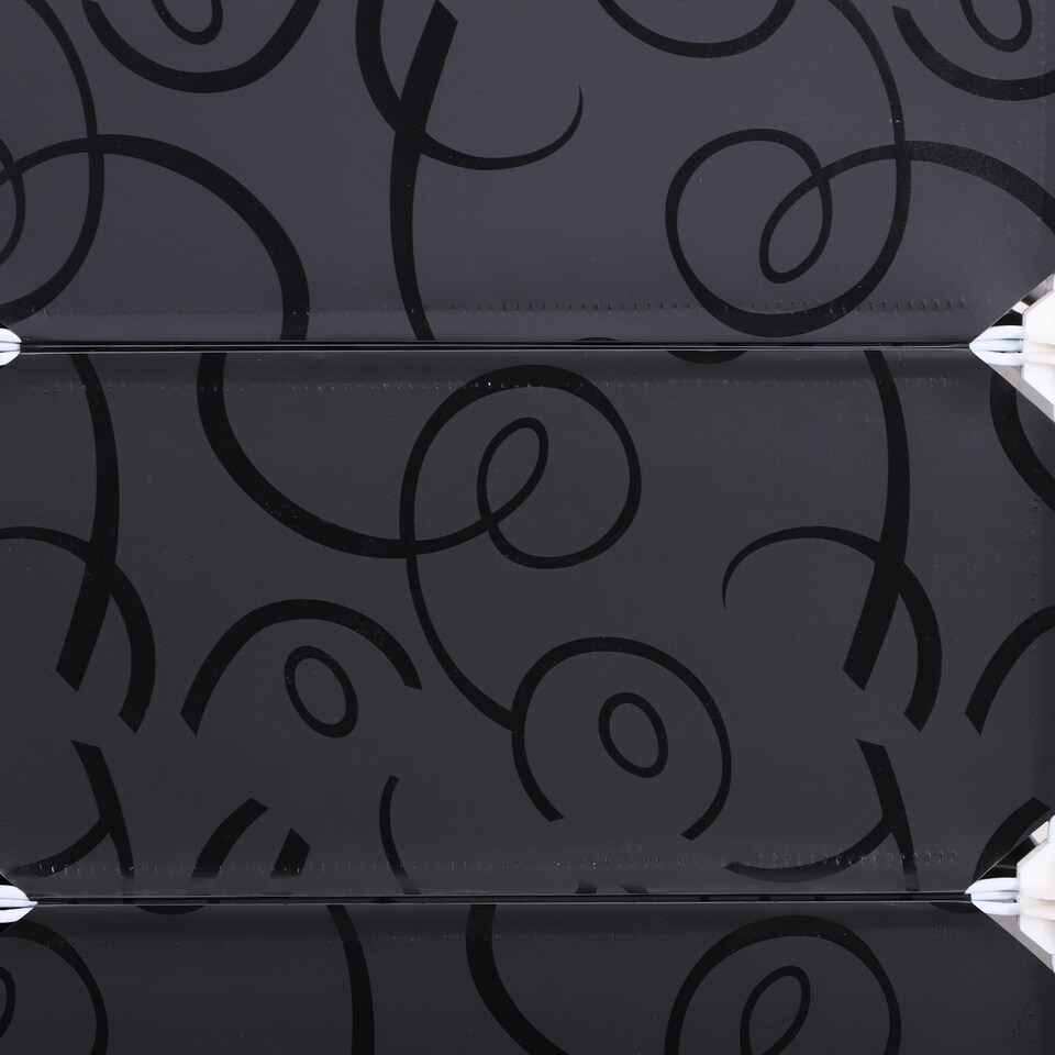 image 1 of HOMCOM 16 Cube Shoe Rack, 2 x 8 Tier Shoe Storage Cabinet, Modular Plastic Shelves for Bedroom, Living Room and Entryway, Space Saving Footwear Organizer, 32 Pairs, White and Black