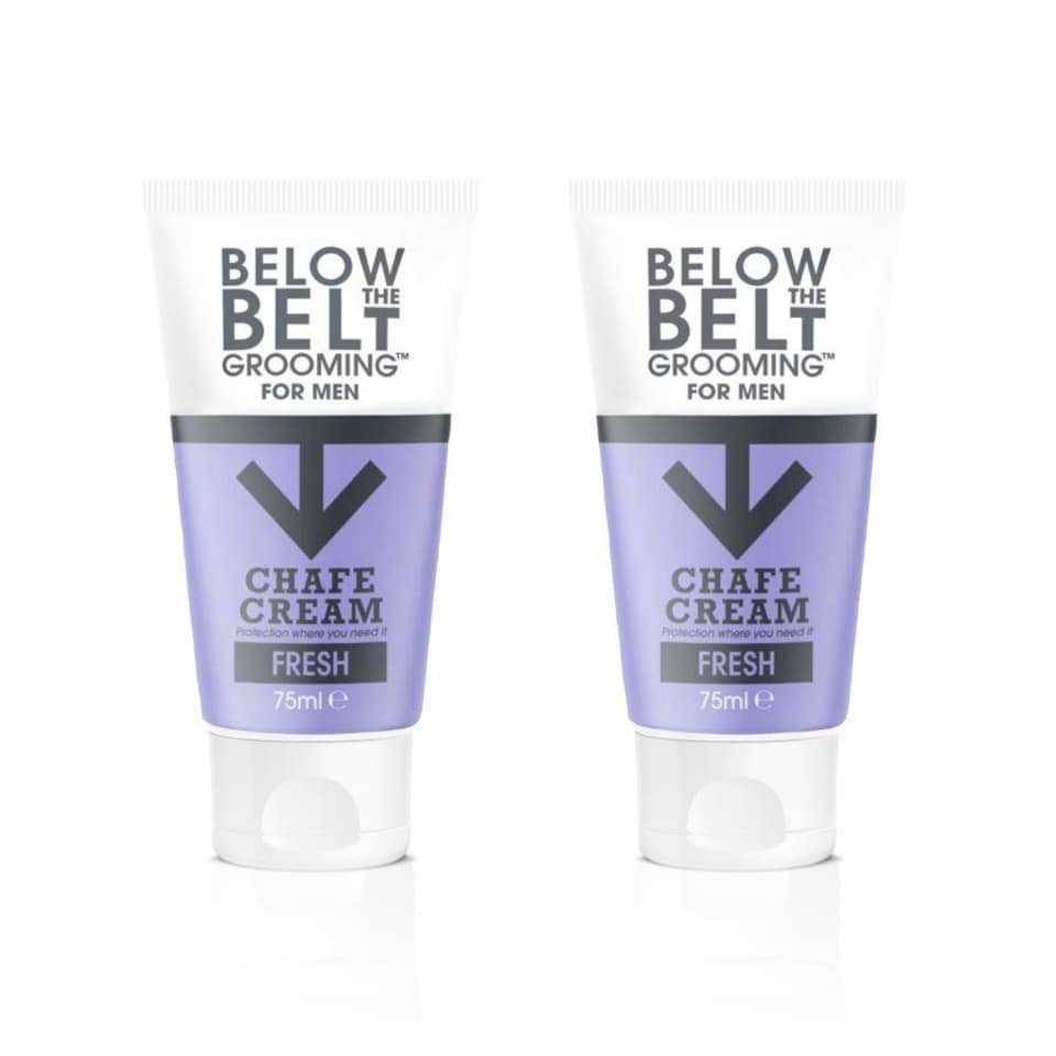 image 1 of Below The Belt Mens Anti Chaffing Cream, Fresh Scent 75ml DUO