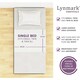 image 2 of Lynmark® Incontinence Bed Pads with Tucks - Washable, Absorbs up to 8 Cups, 90 x 85cm White | 1 pack | Single