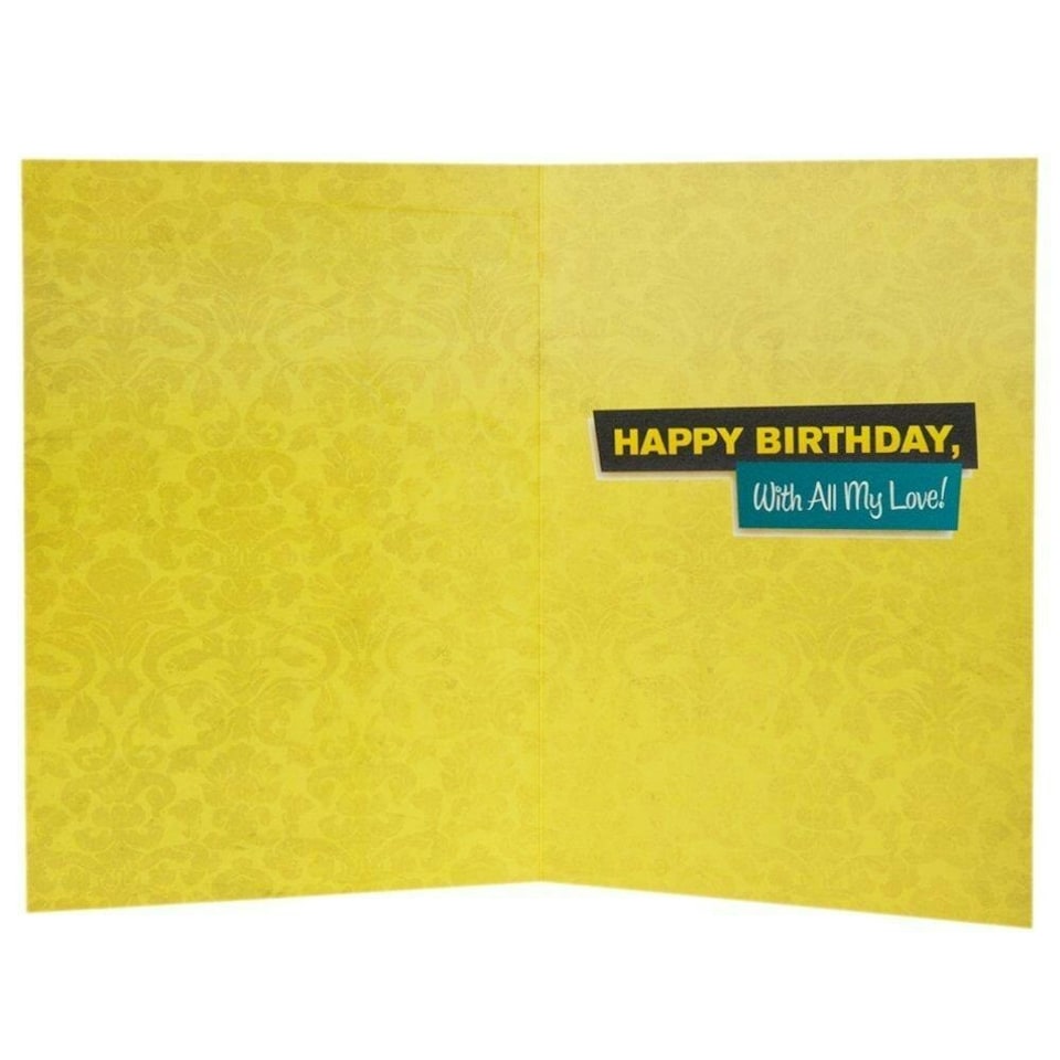 image 1 of Birthday Card For Husband 'What She Loved Most'