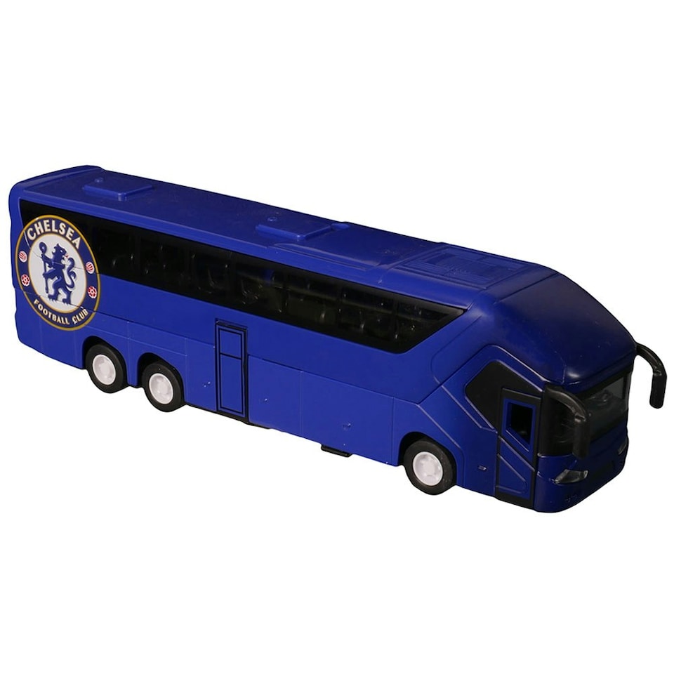 image 1 of Chelsea FC Die Cast Toy Bus - Blue/White - One Size