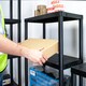 image 5 of TekBox Set of 2x 5 Tier Garage Storage Shelves