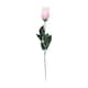 image 1 of Pastel Pink Rose Artificial Flower 45cm