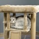 image 7 of PawHut Cat Tree Tower Indoor with Cats Scratching Post Cat House, Coffee