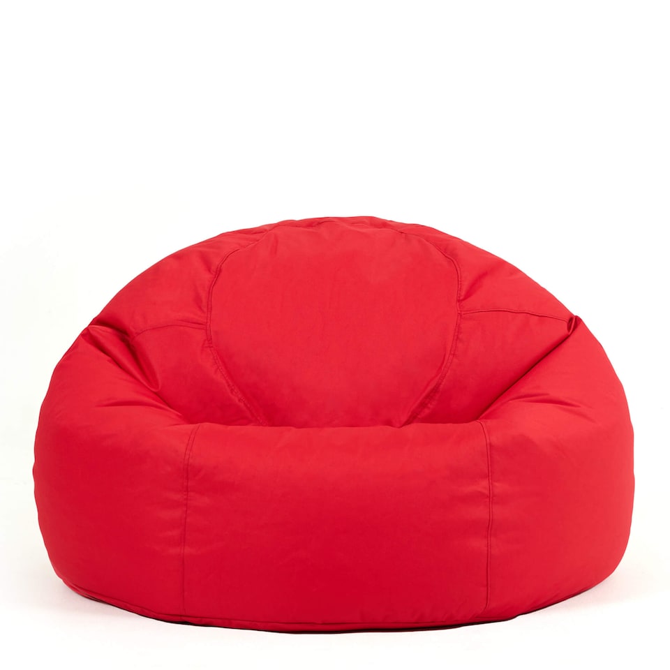 image 1 of Adult Classic Beanbag Outdoor Waterproof Bean bags Ready Filled - Red | Red | Red | 1