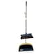 image 4 of Gr8 Home Strong Long Handled Dustpan and Brush Set Soft Bristles Broom Lobby Dust Pan