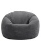 image 4 of Kingston Beanbag Corduroy Charcoal | Grey | Chacroal | XL | 1