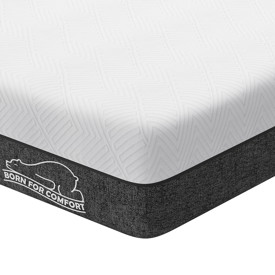 image 1 of Rattantree Memory Foam Mattress Medium Firm Breathable Gel Top,25CM
