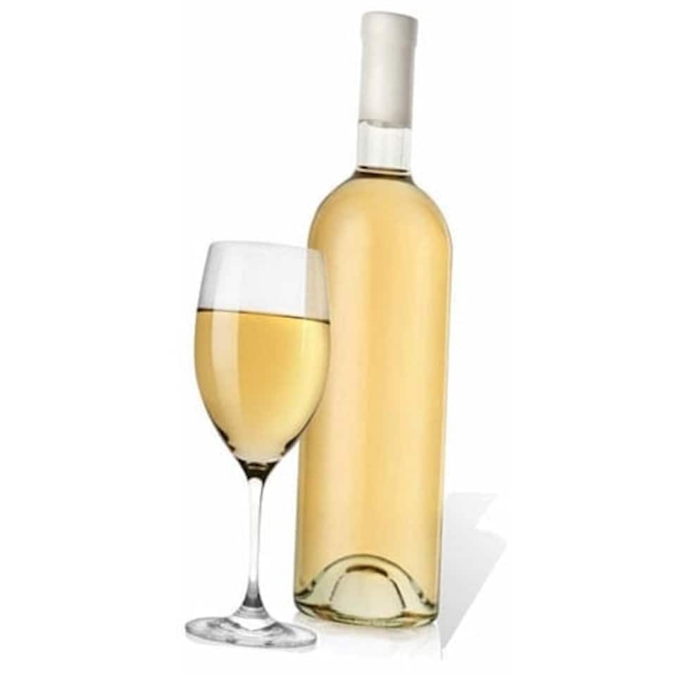 Glass and White Wine Cardboard Cutout - 184cm