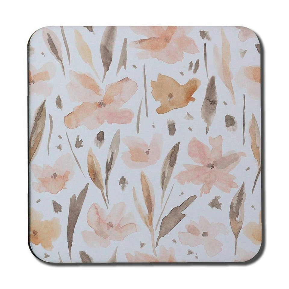 image 1 of Pink Watercolour (Coaster)