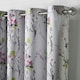 image 5 of Sakura Blockout Eyelet Curtains - Multi - 167 cm x 137 cm