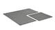 image 2 of York Floor Guards — 4 Interlocking 60 x 60 cm Foam Tiles with Edging, 122 x 122 cm (Black) | Black | Black | One Size