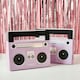 image 1 of Boombox Card Party Bags - Pack of 5