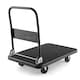 image 3 of Folding Push Cart Dolly Rolling Flatbed Luggage Cart W/ 360° Swivel Wheels 400kg