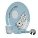 image 1 of Creative Tops Into The Wild Little Explorer Bunny 3 Piece Breakfast Set