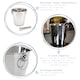 image 2 of Rink Drink Stainless Steel Ice Bucket & Tongs Set - 4 Litre - Silver
