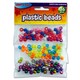image 1 of Bag of 36g Assorted Plastic Beads by Crafty Bitz