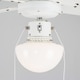 image 6 of ValueLights Nimrod 42 Inch Ceiling Light Fan with Bulb & Remote