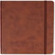 image 2 of Silvine Executive Soft Feel Notebook Ruled with Marker Ribbon 160pp 90gsm A5 Tan Ref 197TN