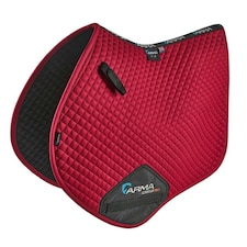 Performance Jump Horse Saddlecloth - Raspberry - 15in - 16.5in