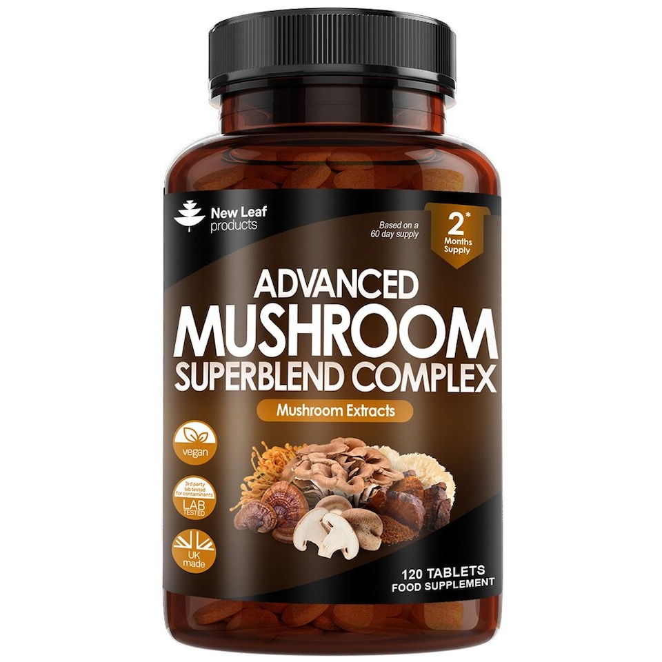 image 1 of Mushroom Complex 1800mg - 120 High Strength Tablets