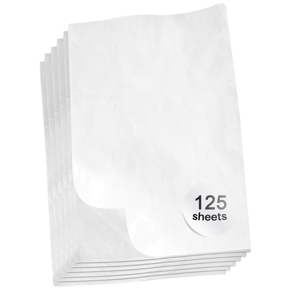 image 1 of 5 x Caraselle Jumbo Large White Acid Free Tissue Paper - 125 Sheets in total (75 x 100cm) White | XL