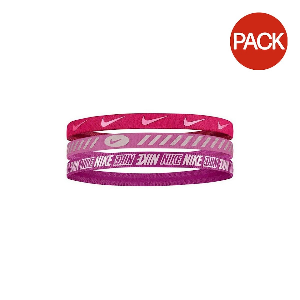 Nike Hairband (Pack of 3) - Purple - One Size Purple