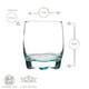 image 3 of LAV Adora Coloured Water Glasses - 290ml - 6 Colours - Pack of 6 Multi