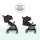 image 5 of Aries Prime Autofold Stroller - Feather-Light Design, Multi-Position Recline, Handy Auto-Fold, Birth to 22kg, UPF 50+ Hood & More (Black)