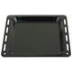 image 3 of SPARES2GO Oven Baking Tray Large Enamelled Pan Cooker Stove (448mm x 360mm x 25mm)