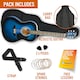 image 10 of 3rd Avenue Full Size Acoustic Guitar Pack Black