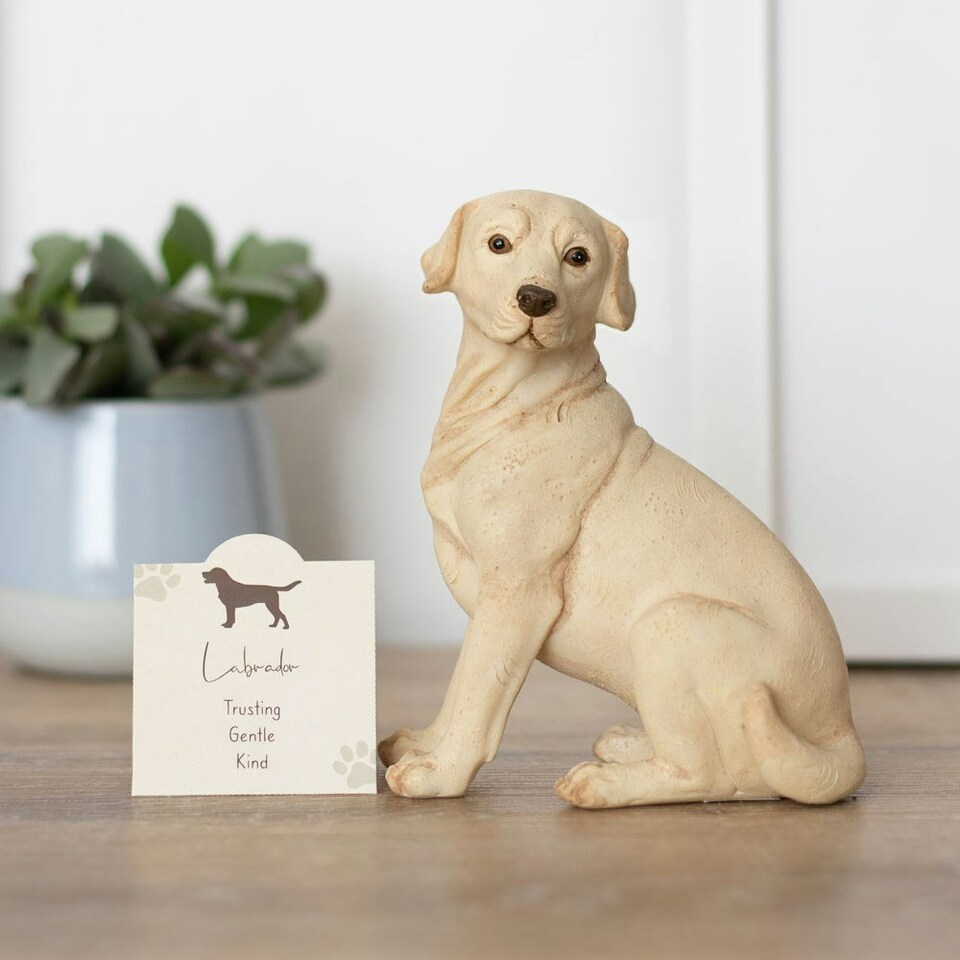 image 1 of Something Different Labrador Ornament - Yellow - One Size