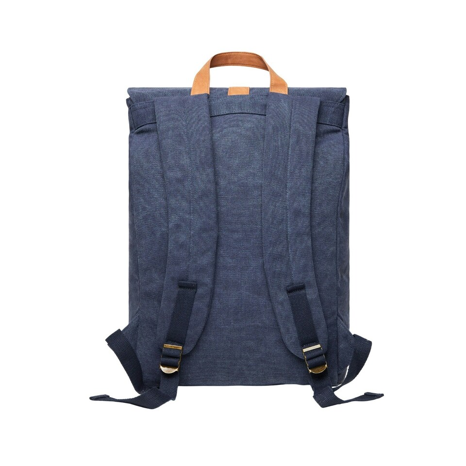 image 1 of Vinga Bosler Recycled Canvas 17L Backpack - Navy - One Size | Blue
