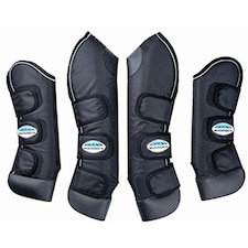 Weatherbeeta Deluxe Travel Boots - Black - Warmblood