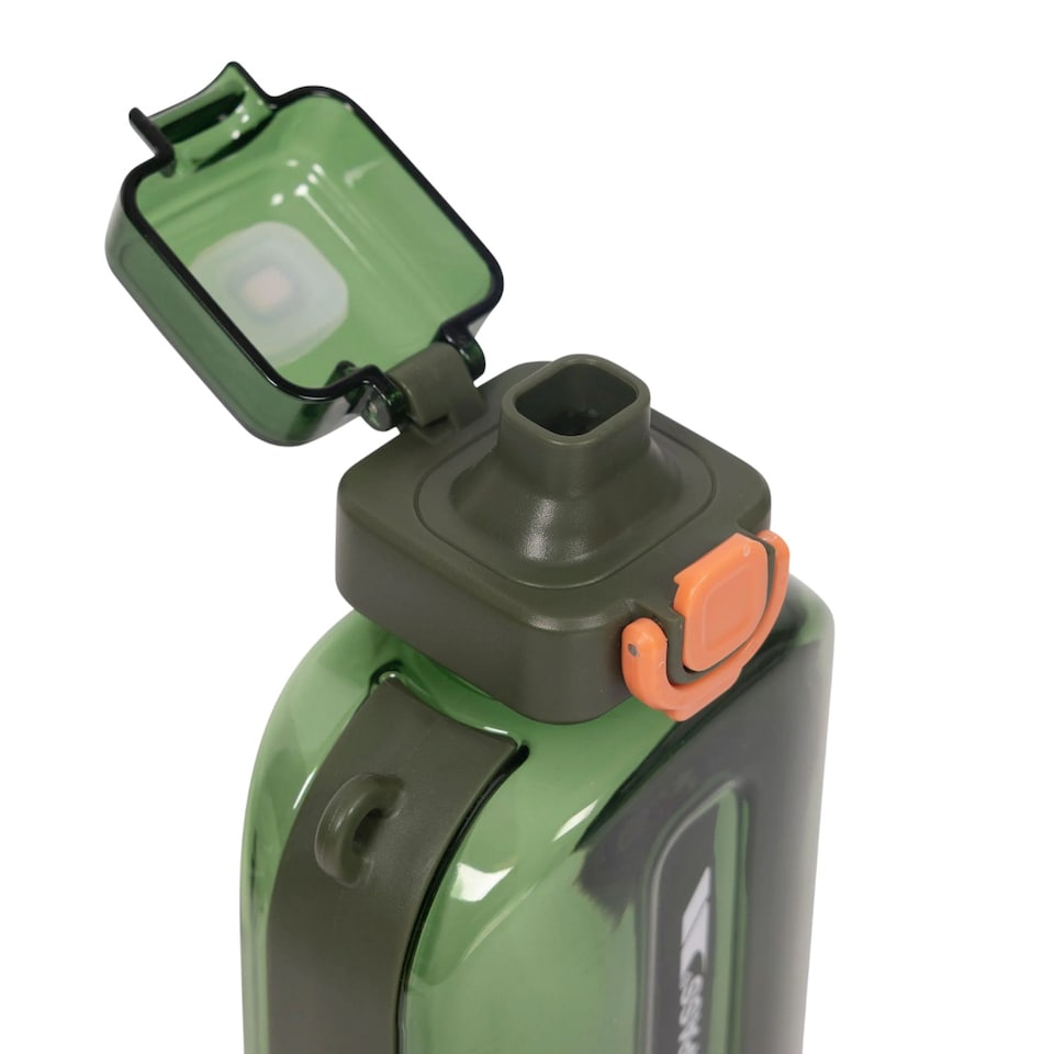 image 1 of Trespass Cantina 750ml Water Bottle | Green | Green | 1