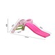 image 5 of Living and Home Portable Pink Folding Junior Play Slide for Kids
