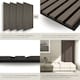 image 4 of Acoustic Wall Panels Sonic Wall II with Real Wood Veneer and Sound-Absorbing Felt | Grey | oak gray | 110 x 50 x 1.8 cm | 4