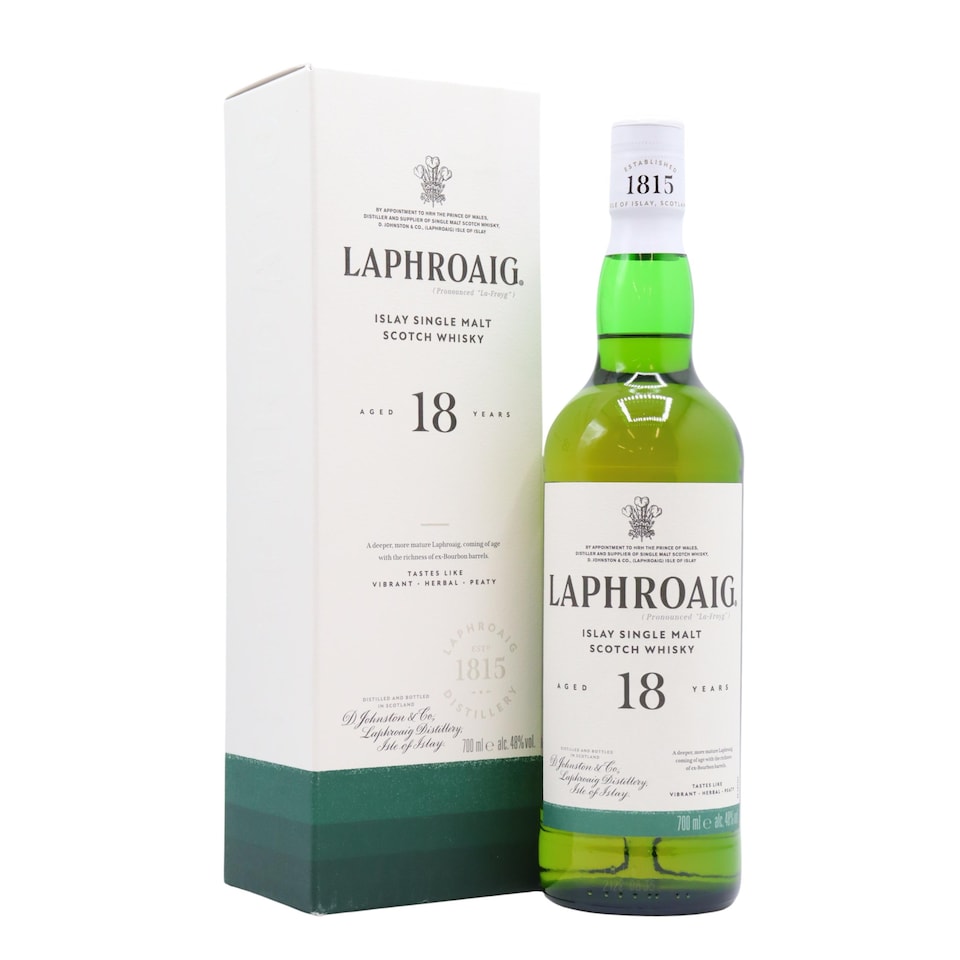 image 1 of Laphroaig - Islay Single Malt Scotch 18 year old Whisky