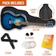 image 10 of 3rd Avenue Full Size Cutaway Electro Acoustic Guitar Pack Brown