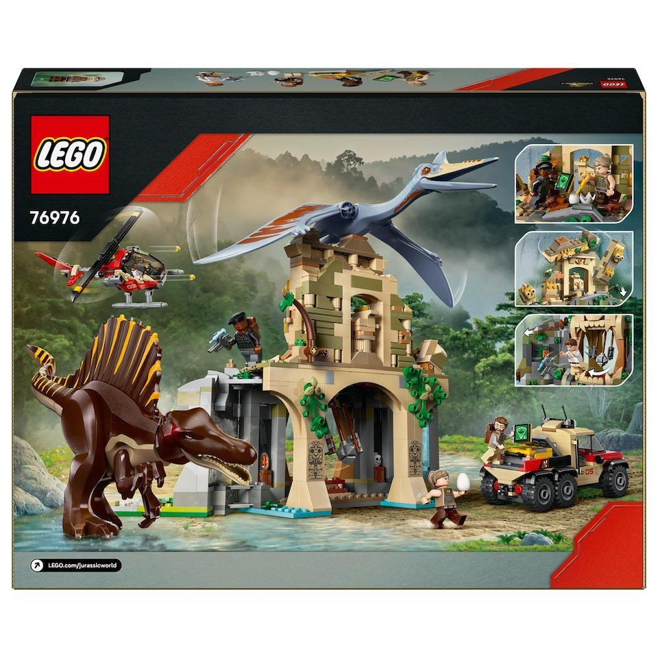 image 1 of LEGO Jurassic World Spinosaurus & Quetzalcoatlus Air Mission
