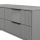 image 5 of Menai 4 Drawer Bed Box in Dusk Grey (Ready Assembled) | Grey | Dusk Grey