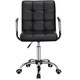 image 1 of Yaheetech PU Leather Height Adjustable Office Chair Mid-Back