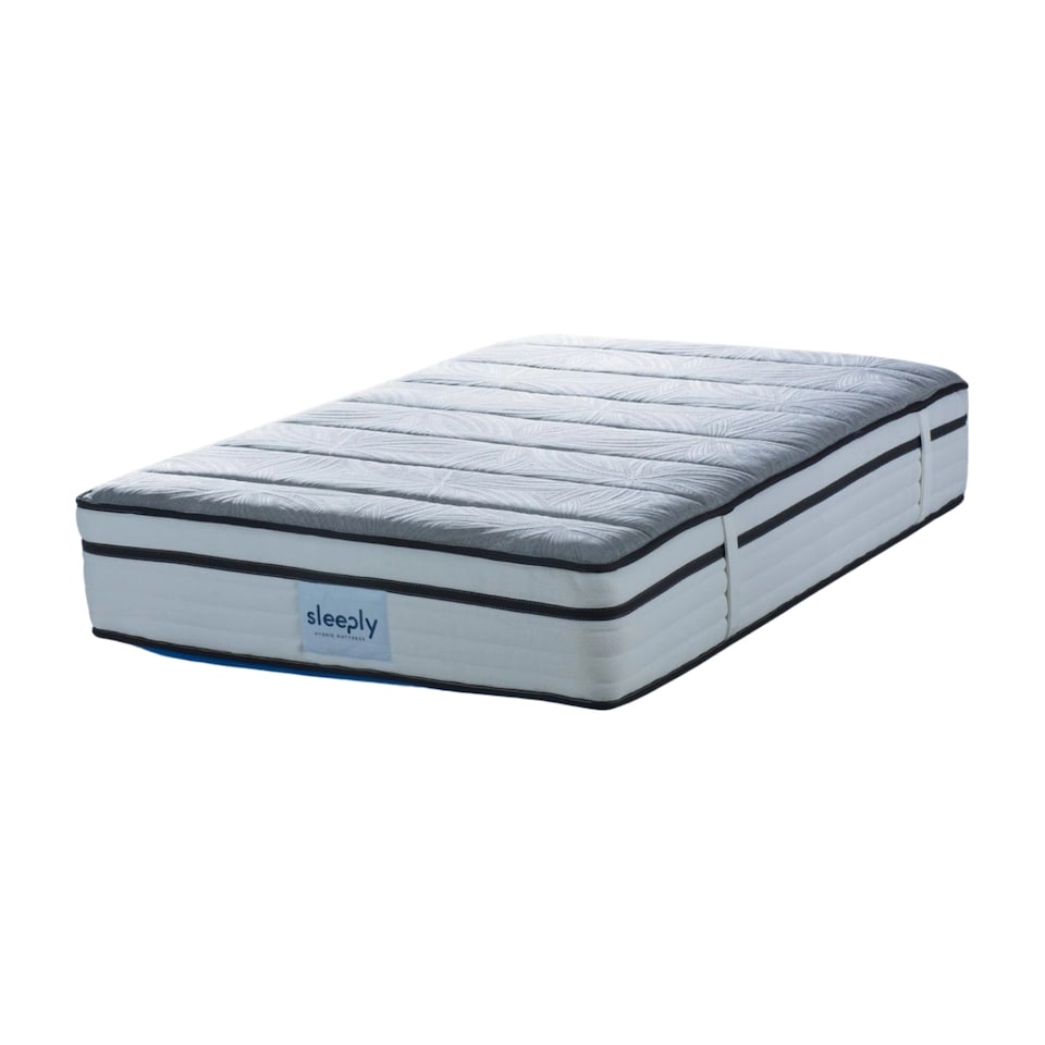 image 1 of Sleeply Hybrid Mattress 2000 Pocket Sprung multi layered soft touch - Double | Grey