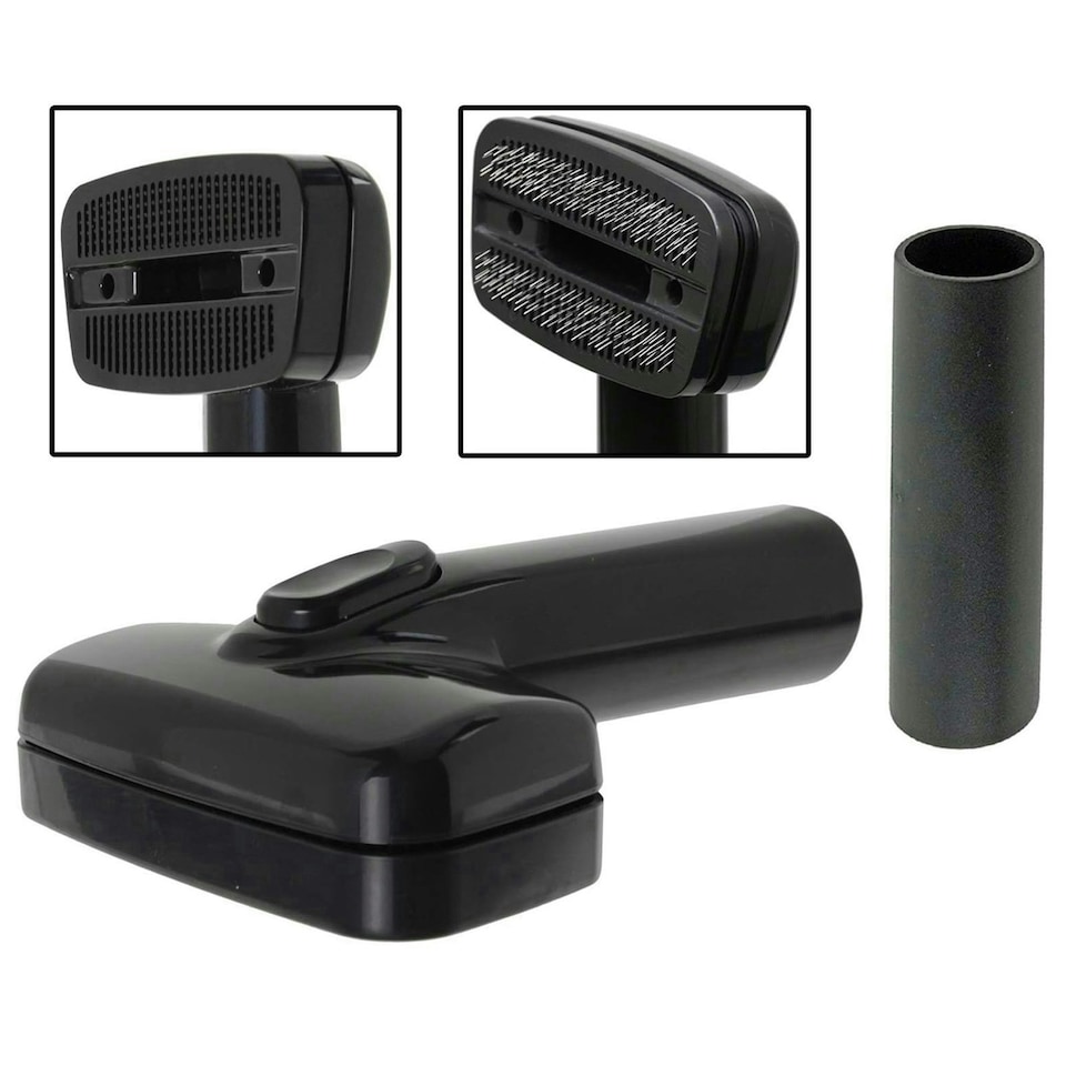 image 1 of SPARES2GO Dog Grooming Tool compatible with Miele Vacuum Cleaner Groom Pet Hair Brush 35mm
