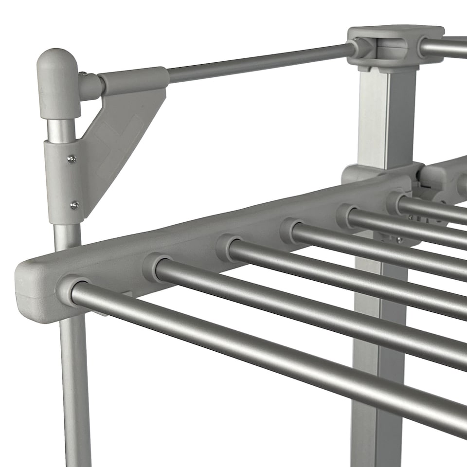 image 1 of 3 Tier Electrical Heated Folding Clothes Horse Airer Dryer with 36 Heated Rails
